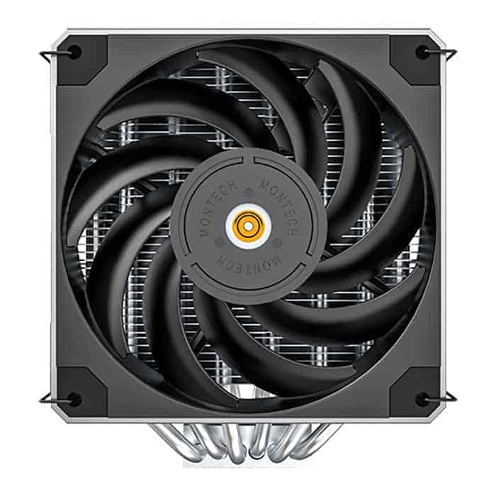 (image for) Montech METAL DT24 BASE Intel/AMD Performance CPU Air Cooler with 2x 120mm PWM Fan